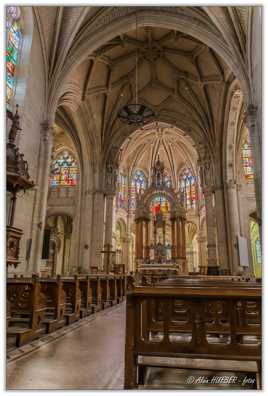 Eglise Notre Dame de Beaufort en vallée  en Anjou