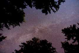 Ciel étoilé aux Arcs 1800