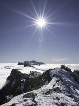 Enfilade sur les sommets du Vercors