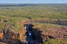 Vue aérienne du Mitchell Plateau