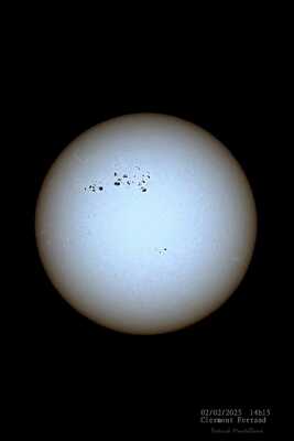 Notre étoile " vraie couleur "