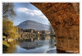 Millau sous le pont Lerouge