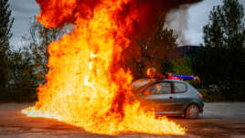 Entrée dans le mur de feu