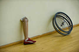 2 roues pour une jambe