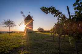 Coucher de Soleil sur le Moulin  1