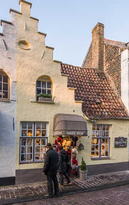Bruges (B), maison flamande