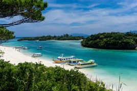 Beautyfull landscape of Kabira Bay