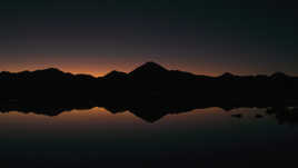 Reflet coloré du volcan Colorado