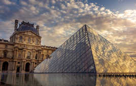 Louvre et réflexions