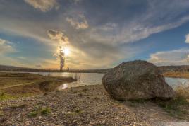 Contraste Nature et industrialisation HDR