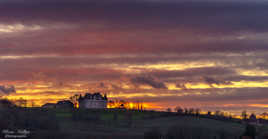 Coucher de Soleil sur Monbazillac
