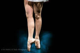 Sur la pointe des pieds