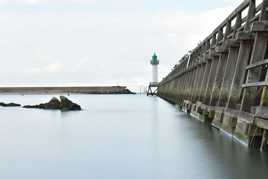 Phare sur la glace