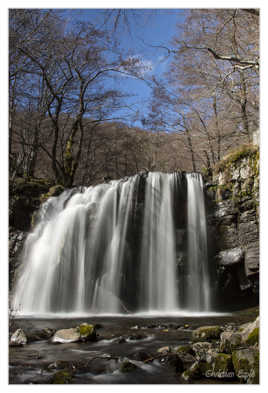 Cascade sur l'Aubrac