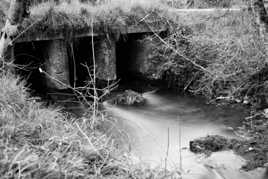 pont sur le ruisseau