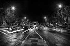 Vue sur l'Arc de Triomphe
