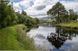 Caragh river near Blackstone house