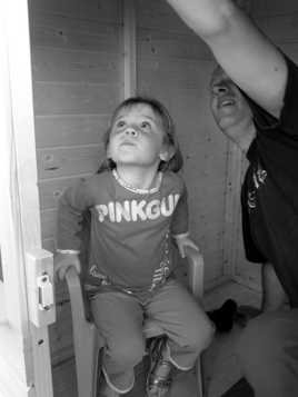 Là tu vois dans le coin !