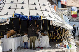 patisseries marocaines sous la tente