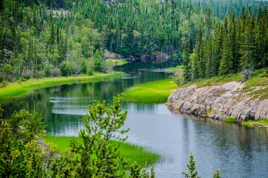 Paysage  a Yellowknife