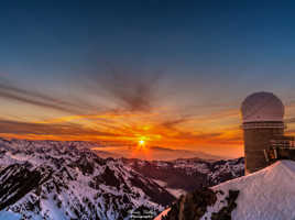 Coucher de Soleil au Pic du Midi