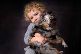 Le chien et l'enfant