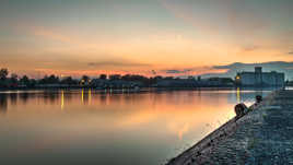 hdr bord du Rhin