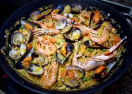 Dimanche, paella oblige