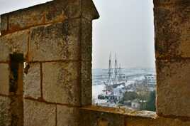 Vue depuis un créneau