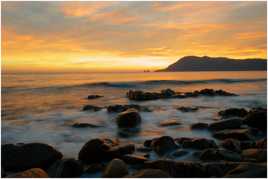 Coucher de soleil sur les deux frères