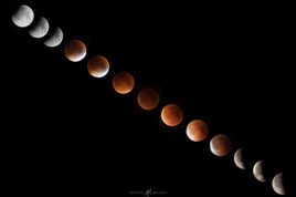 Super Eclipse de Lune !