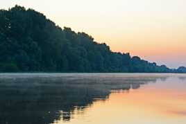 Brume et reflets en Loire