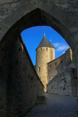 Carcassonne par la port d'Aude