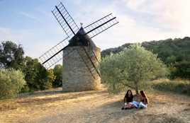 Les demoiselles au moulin .....