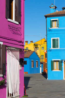 Petites maisons de couleurs