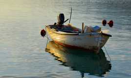 Carresse ensoleillée du soir