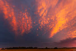 Mammatus au couchant 2