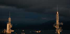 Plongeoirs et toboggan