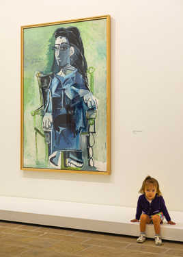 Une petite Jacqueline mais sans son chat