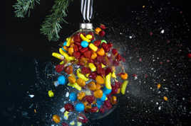 Fini les bonbons de Noël!