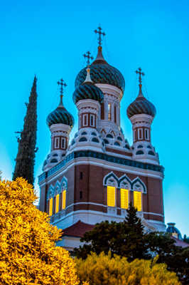 Cathédrale Orthodoxe Russe à Nice