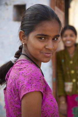 Jeune fille indienne