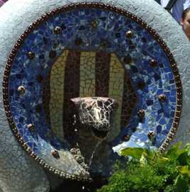 Fontaine à la salamandre (détail)