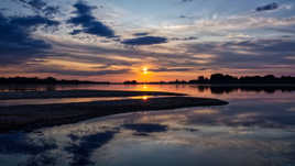 une soirée sur la loire