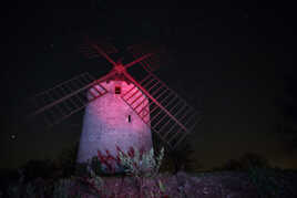 Moulin la nuit