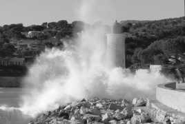 Cassis par gros temps