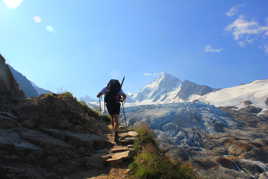 Monté au refuge Albert 1