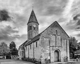 Archives romanes : église de Clessé