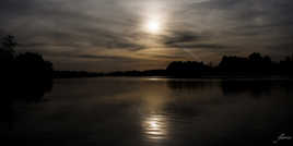 coucher de soleil sur la Loire