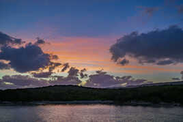 Coucher de soleil en Corse